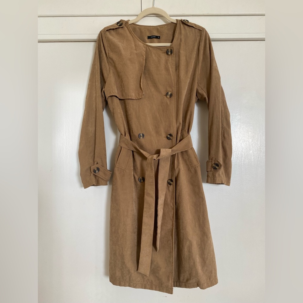 Spring/Autumn Soft Trench Coat
